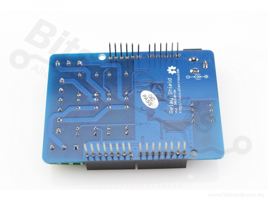 Relay shield for Arduino